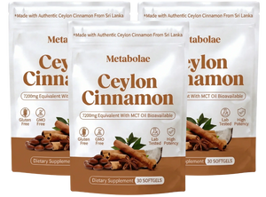 Cannella di Ceylon 7200 mg con olio MCT